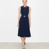 Pleated Viscose Dress Pleated Viscose Dress
