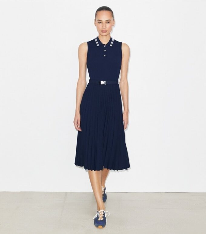 Pleated Viscose Dress Pleated Viscose Dress