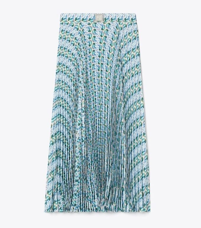 Pleated Viscose Skirt Pleated Viscose Skirt