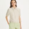 Poplin Zip Polo