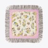 Porcelain Floral Silk Square Scarf Porcelain Floral Silk Square Scarf