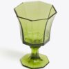 Pressed-Glass Water Glass, Set Of 4 Pressed-Glass Water Glass, Set Of 4
