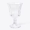 Pressed-Glass Wine Glass, Set Of 4 Pressed-Glass Wine Glass, Set Of 4