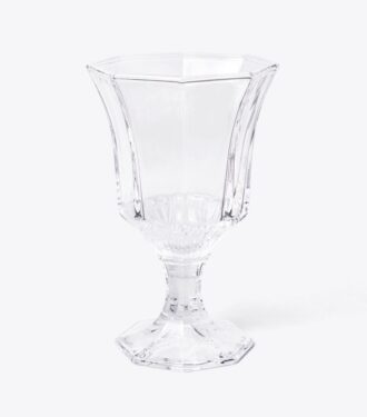 Pressed-Glass Wine Glass, Set Of 4