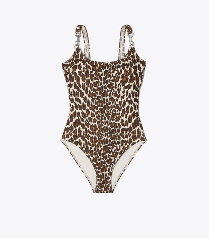 Printed Clip Tank Swimsuit Printed Clip Tank Swimsuit