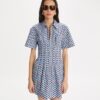 Printed Cotton Poplin Dress