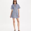 Printed Cotton Poplin Dress