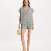 Printed Cotton Poplin Short Printed Cotton Poplin Short