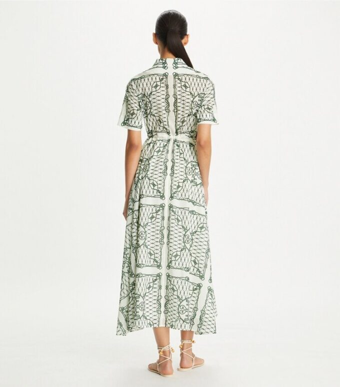 Printed Cotton Shirtdress Printed Cotton Shirtdress