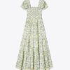 Printed Cotton Smocked Dress Printed Cotton Smocked Dress