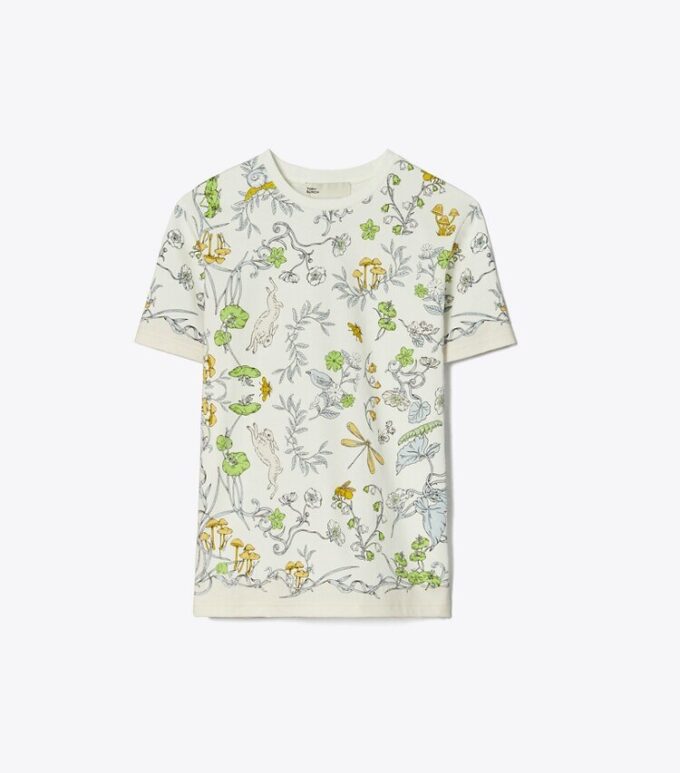 Printed Cotton T-Shirt Printed Cotton T-Shirt