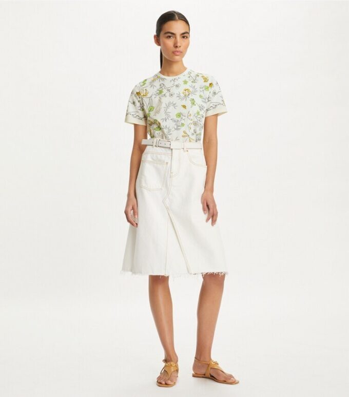 Printed Cotton T-Shirt Printed Cotton T-Shirt
