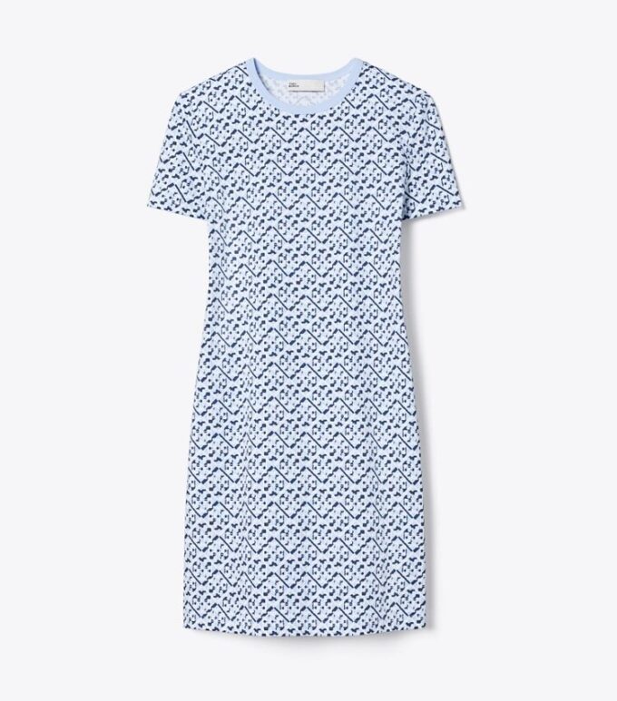 Printed Cotton T-Shirt Dress Printed Cotton T-Shirt Dress