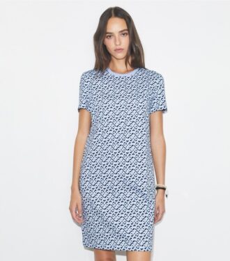 Printed Cotton T-Shirt Dress