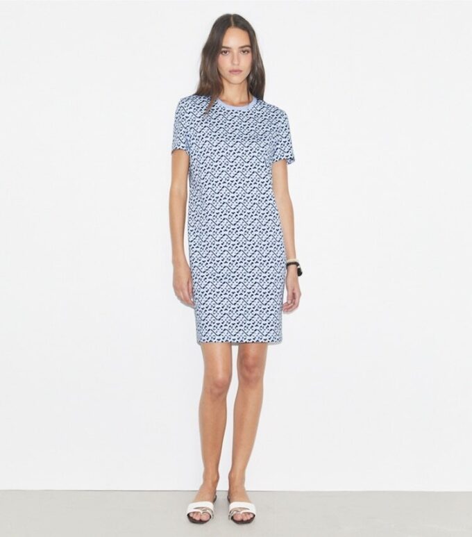 Printed Cotton T-Shirt Dress Printed Cotton T-Shirt Dress
