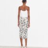 Printed Cotton Velvet Skirt