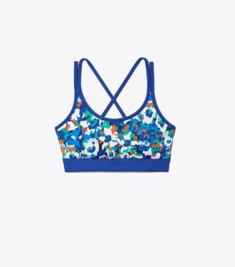 Printed Cross-Back Bra Printed Cross-Back Bra