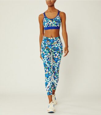 Printed Cross-Back Bra Printed Cross-Back Bra
