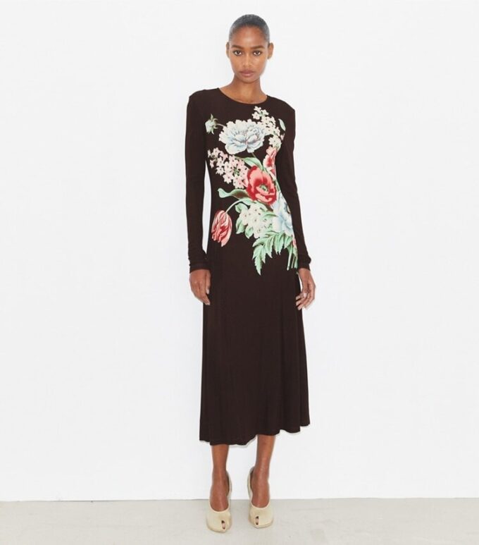Printed Jersey Dress Printed Jersey Dress