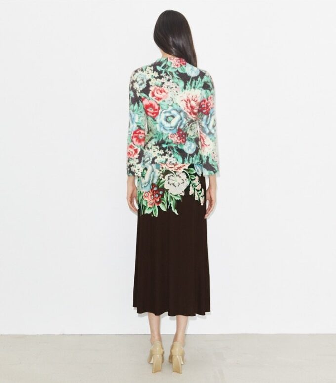 Printed Jersey Skirt