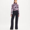 Printed Jersey Turtleneck Printed Jersey Turtleneck