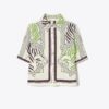 Printed Linen Camp Shirt Printed Linen Camp Shirt