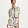 Printed Linen Camp Shirt Printed Linen Camp Shirt