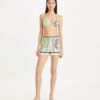 Printed Linen Camp Short Printed Linen Camp Short