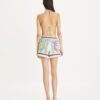 Printed Linen Camp Short Printed Linen Camp Short