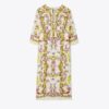 Printed Linen Gauze Caftan Printed Linen Gauze Caftan