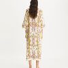 Printed Linen Gauze Caftan Printed Linen Gauze Caftan