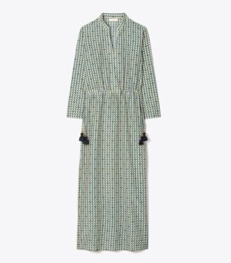 Printed Long Caftan