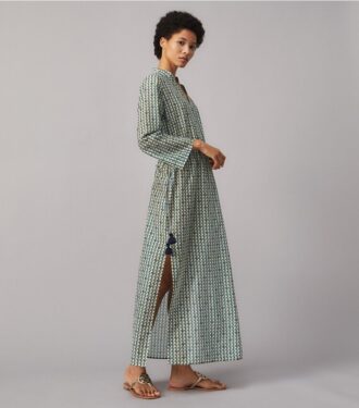 Printed Long Caftan