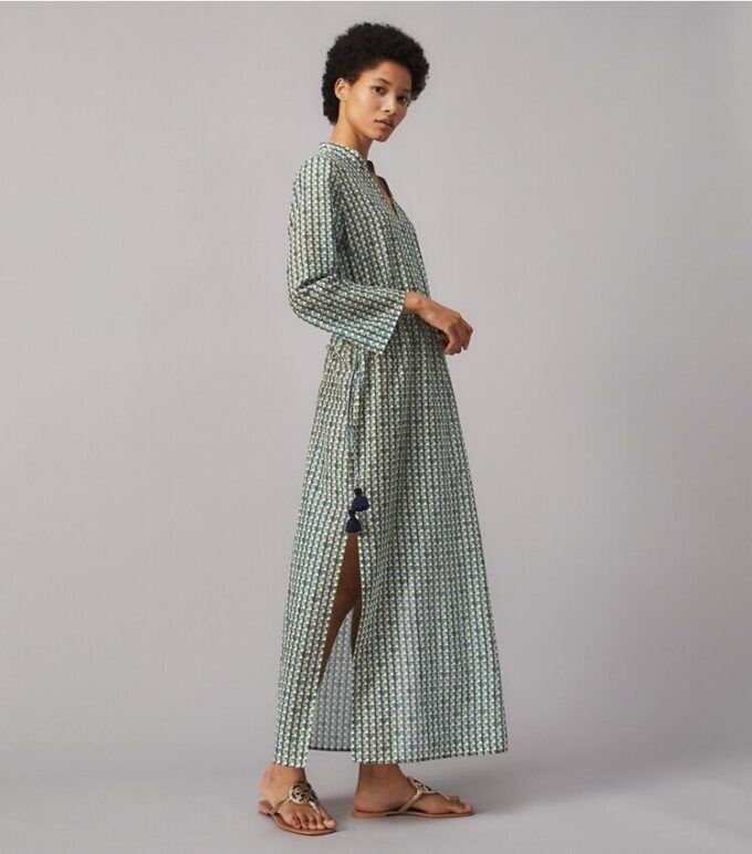 Printed Long Caftan Printed Long Caftan