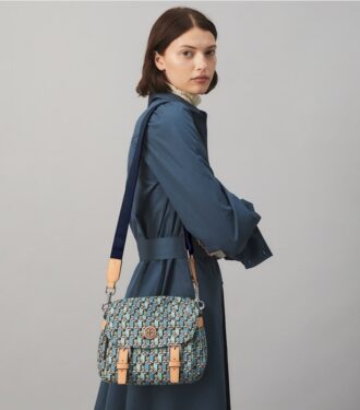 Printed Nylon Small Messenger