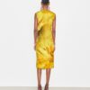 Printed Organza Dress