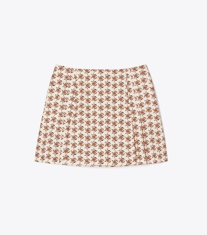 Printed Poplin Skort Printed Poplin Skort