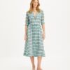 Printed Shirtdress
