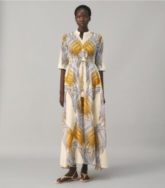 Printed Shirtdress