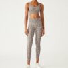 Printed Side-Stripe Racerback Bra Printed Side-Stripe Racerback Bra