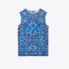 Printed Silk Shell Printed Silk Shell