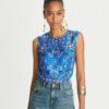 Printed Silk Shell Printed Silk Shell