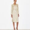 Printed Silk Shirtdress