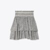 Printed Smocked Skirt Printed Smocked Skirt