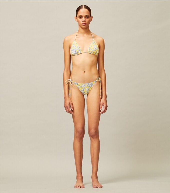 Printed String Bikini Top Printed String Bikini Top