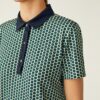 Printed Tech Piqué Polo Printed Tech Piqué Polo
