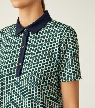 Printed Tech Piqué Polo Printed Tech Piqué Polo
