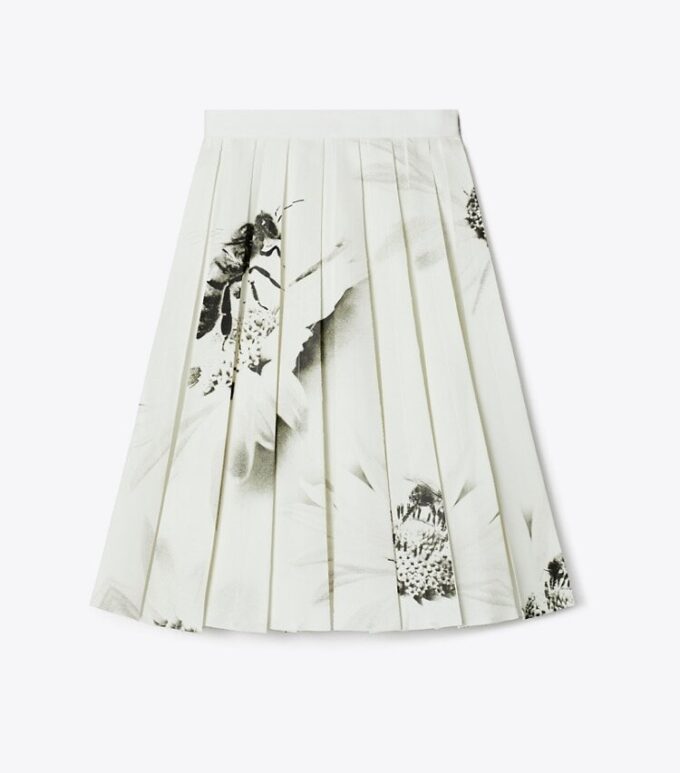 Printed Twill Skirt Printed Twill Skirt