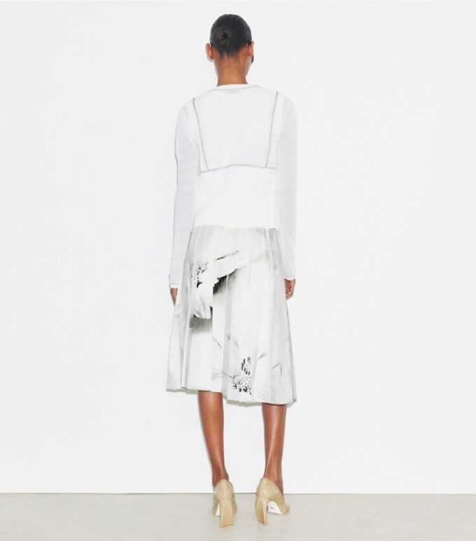 Printed Twill Skirt Printed Twill Skirt