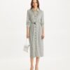 Printed Viscose Shirtdress